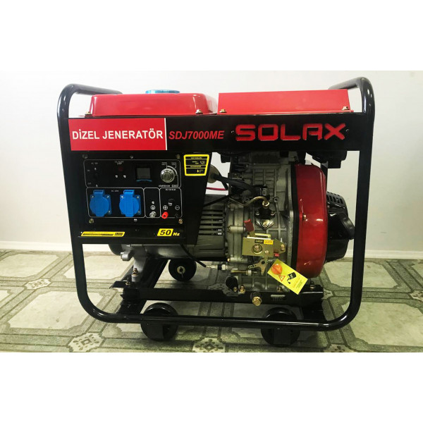Дизельний генератор SOLAX SDJ7000ME